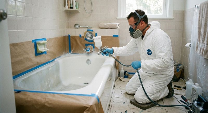 Porcelain Tub Resurfacing in Denver County, CO